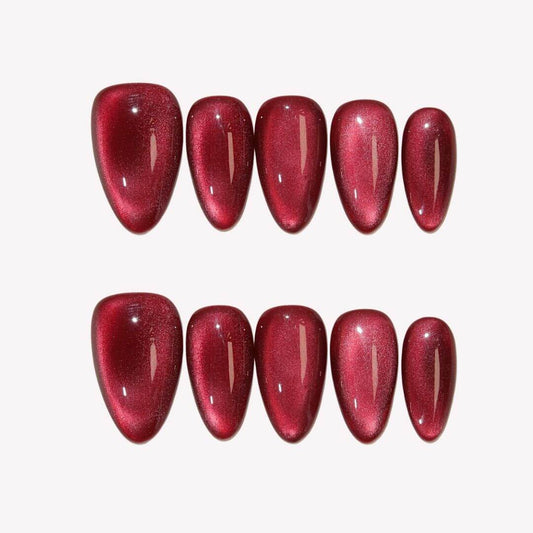 Ersa C06 - Garnet - Ersa Nails Red PressOnNails
