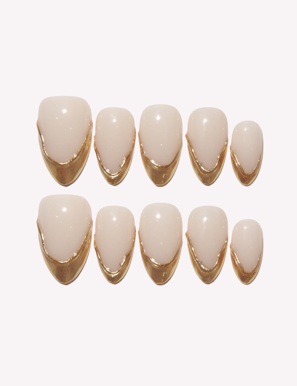 24k - Ersa Nails Gold PressOnNails