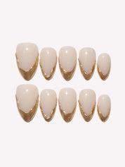 24k - Ersa Nails Gold PressOnNails