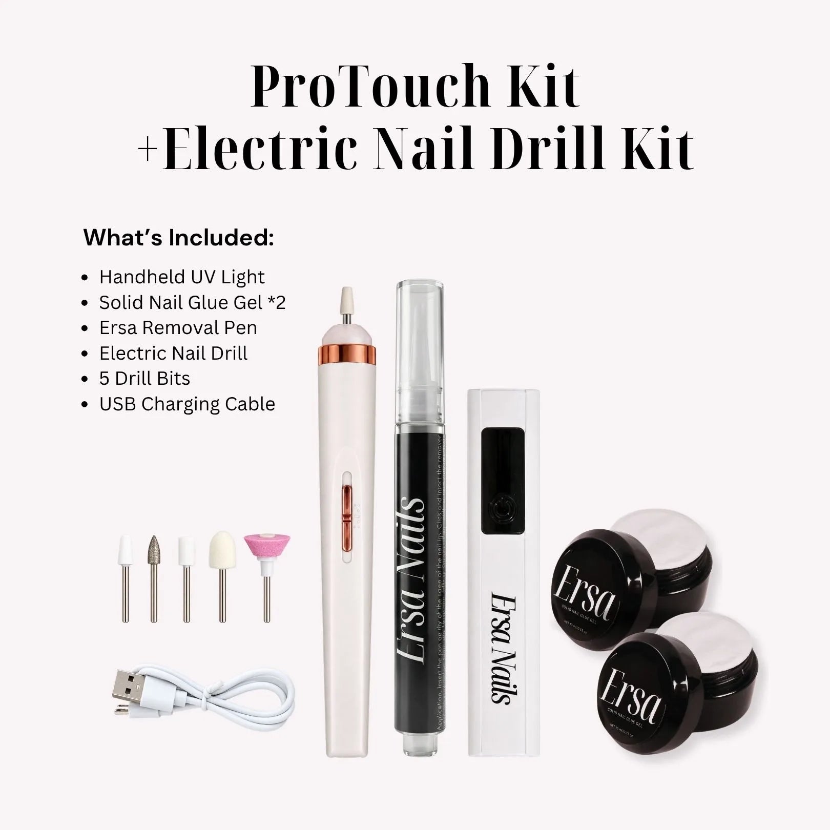 Electric Nail Drill Kit – Ersa Nails