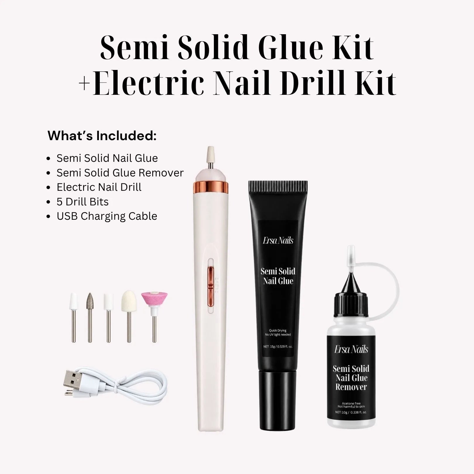 Electric Nail Drill Kit – Ersa Nails