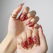 A Kiss to Remember - Ersa Nails Red PressOnNails