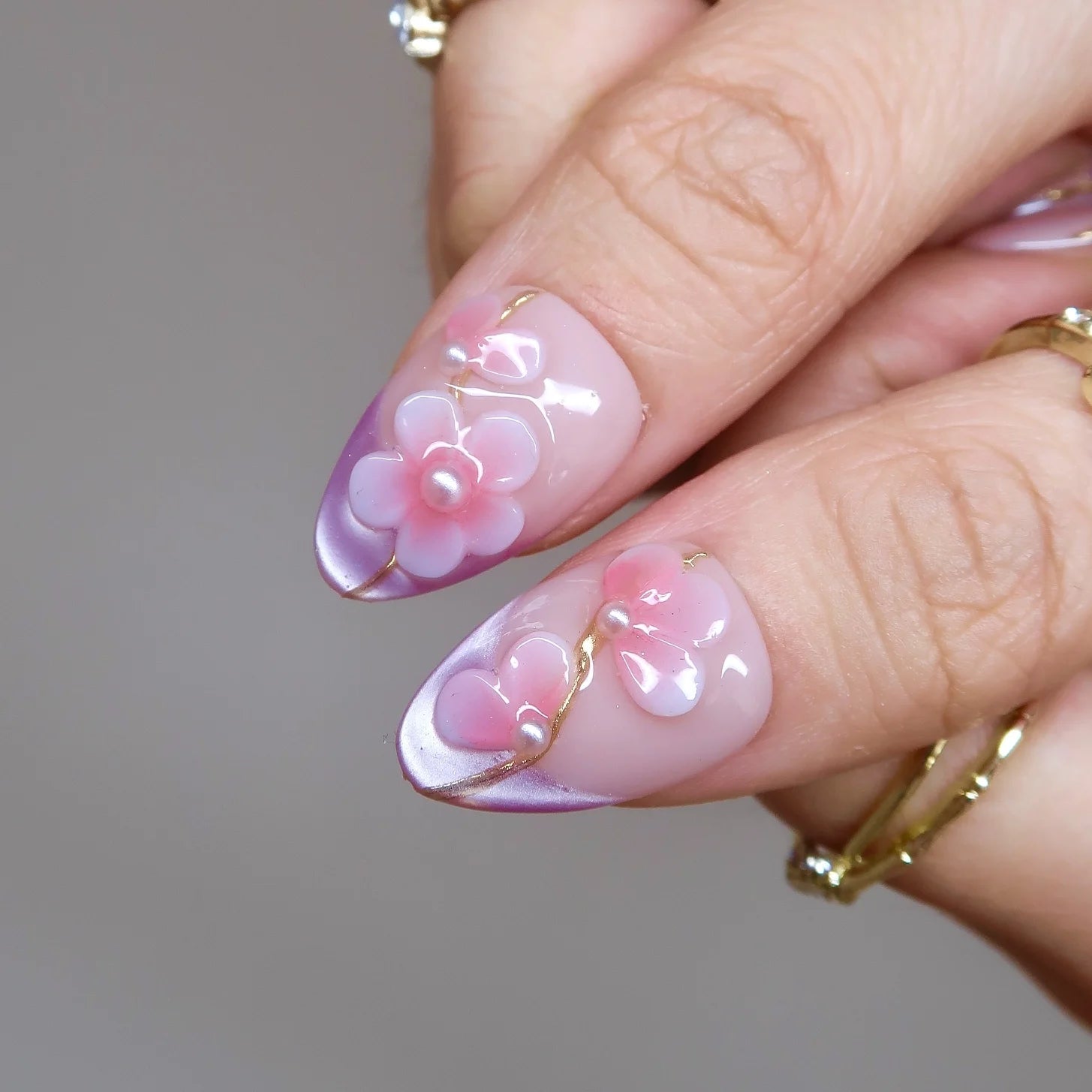 After the Rain - Ersa Nails Nude Pink PressOnNails