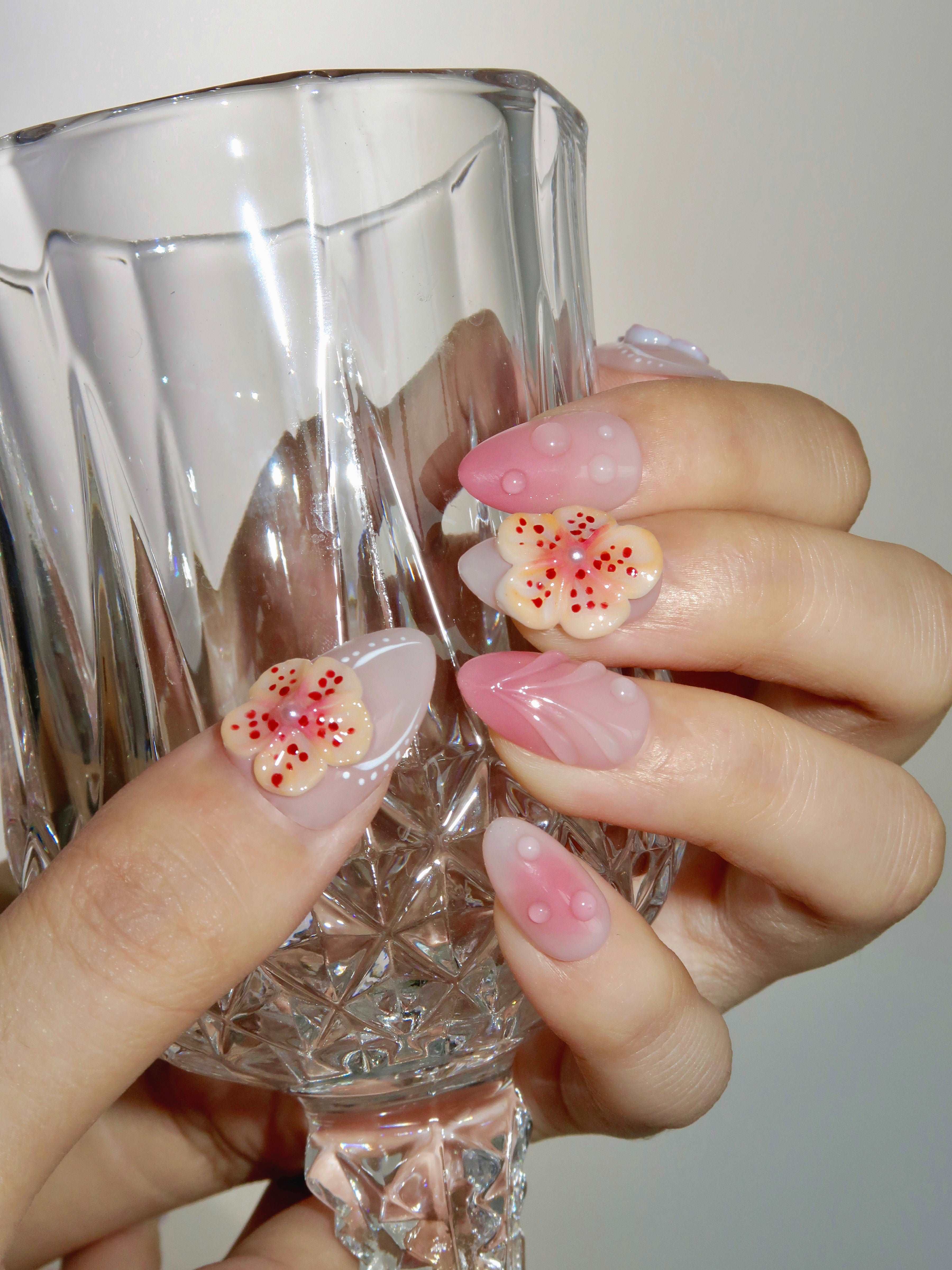 Beachside Fizz - Ersa Nails Nude Pink PressOnNails