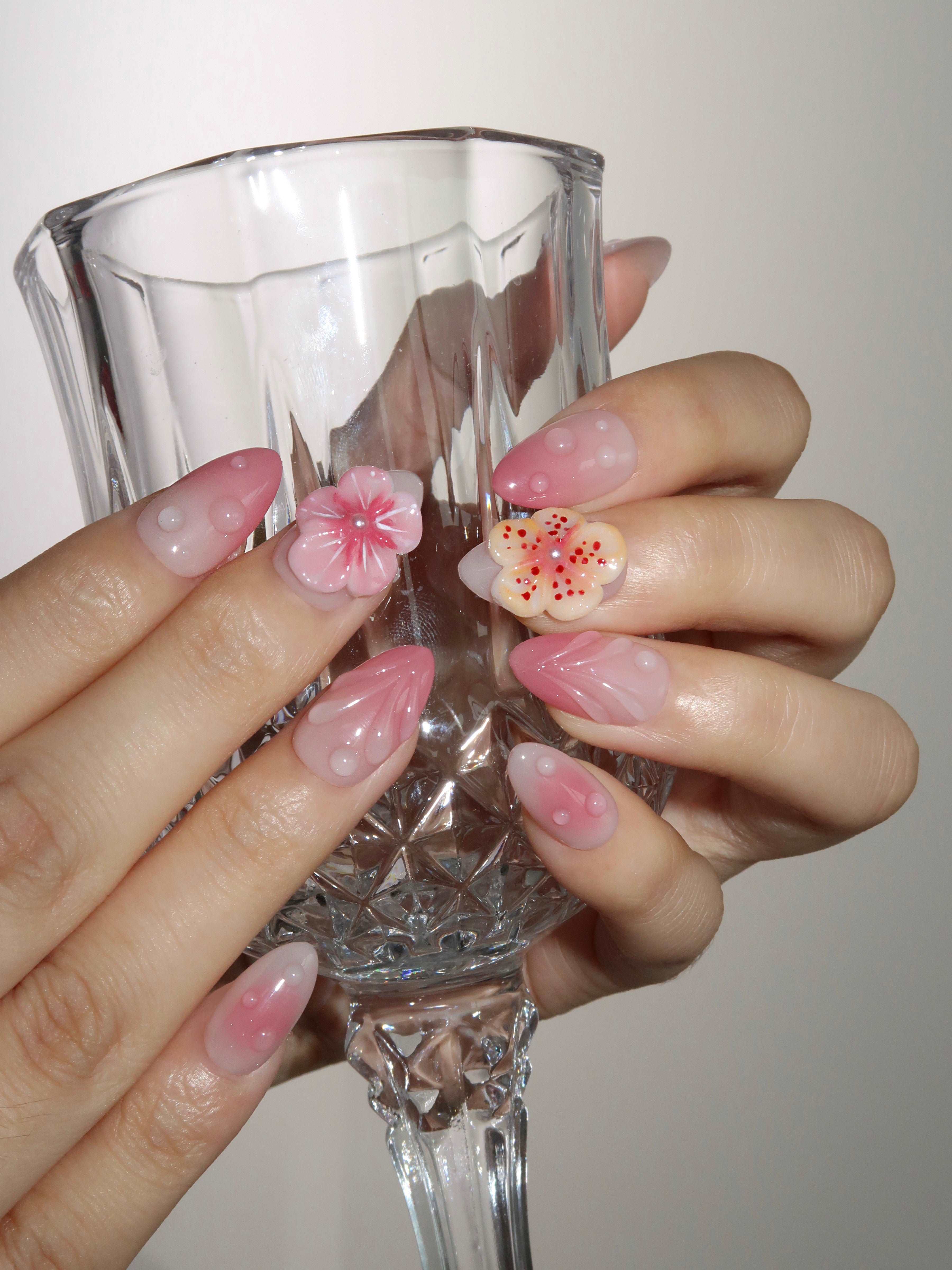 Beachside Fizz - Ersa Nails Nude Pink PressOnNails