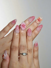 Beachside Fizz - Ersa Nails Nude Pink PressOnNails