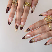 Belle Nuit - Ersa Nails Nude Red PressOnNails