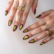 Better Days - Ersa Nails Jade Brown PressOnNails