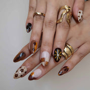 Better Me- Ersa Nails Brown Nude PressOnNails