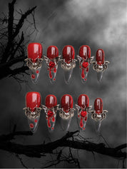 Bleeding Heart - Ersa Nails Red PressOnNails