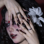 Bleeding Heart - Ersa Nails Red PressOnNails