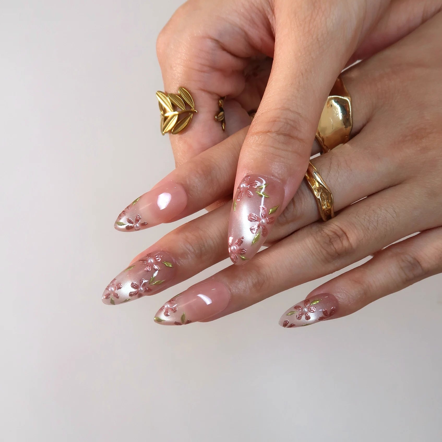Blooming - Ersa Nails Nude Pink PressOnNails