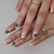 Bluebelle - Ersa Nails Nude Yellow PressOnNails