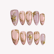 Blush Garden - Ersa Nails Nude Pink PressOnNails