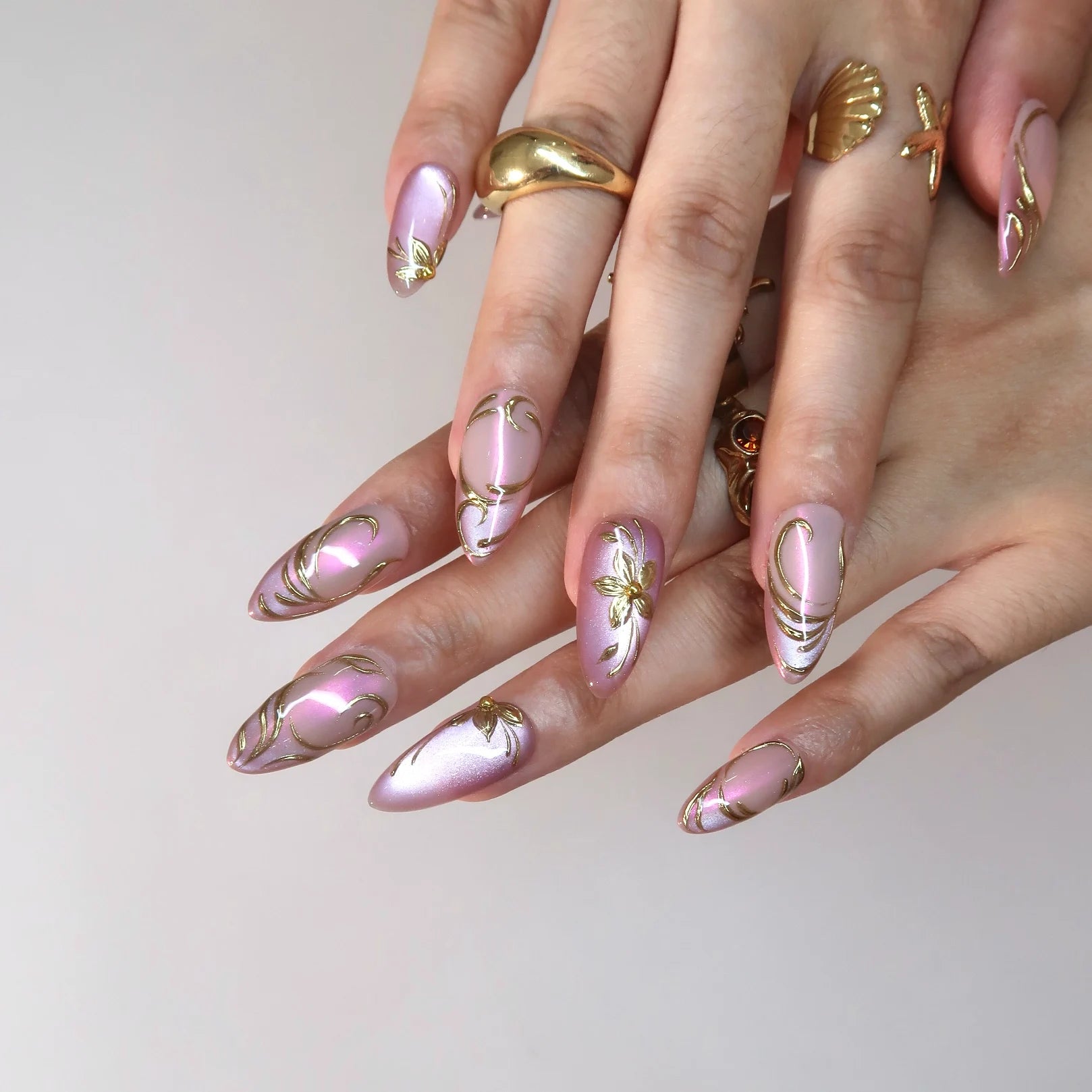 Blush Garden - Ersa Nails Nude Pink PressOnNails