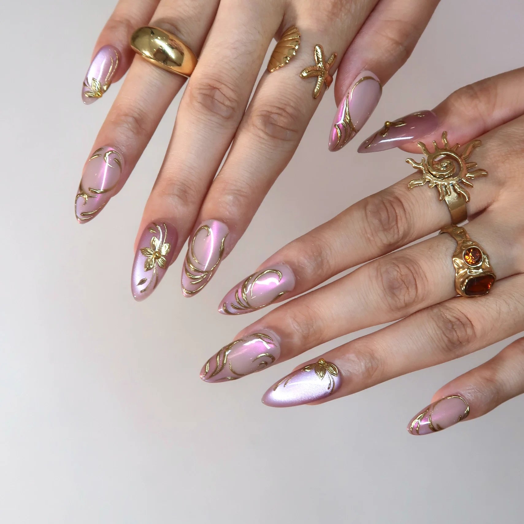 Blush Garden - Ersa Nails Nude Pink PressOnNails