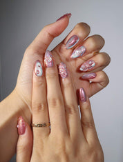 Blush Starlight - Ersa Nails Pink PressOnNails