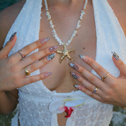 Born to Roam - Ersa Nails Black White PressOnNails