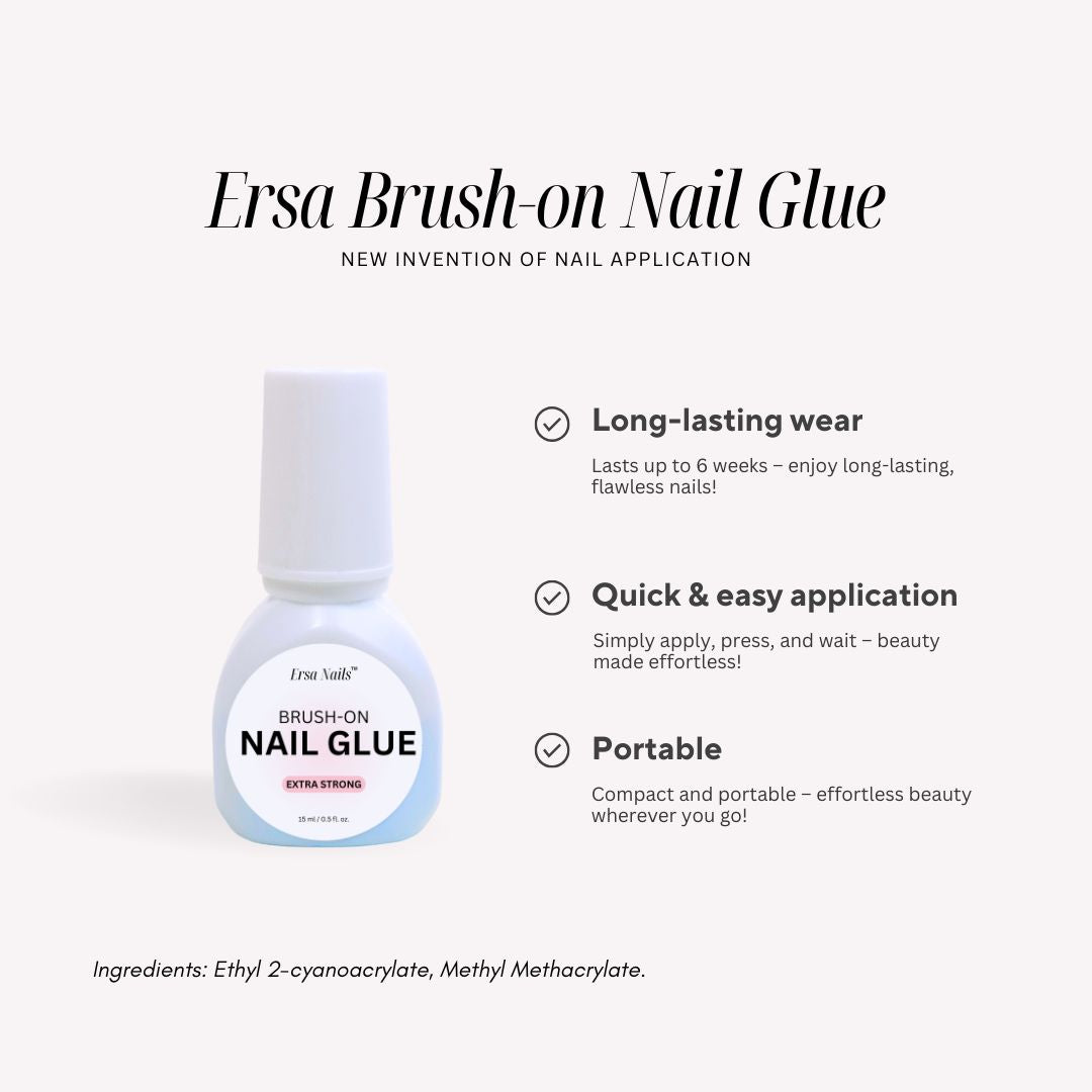 Brush-on Nail Glue