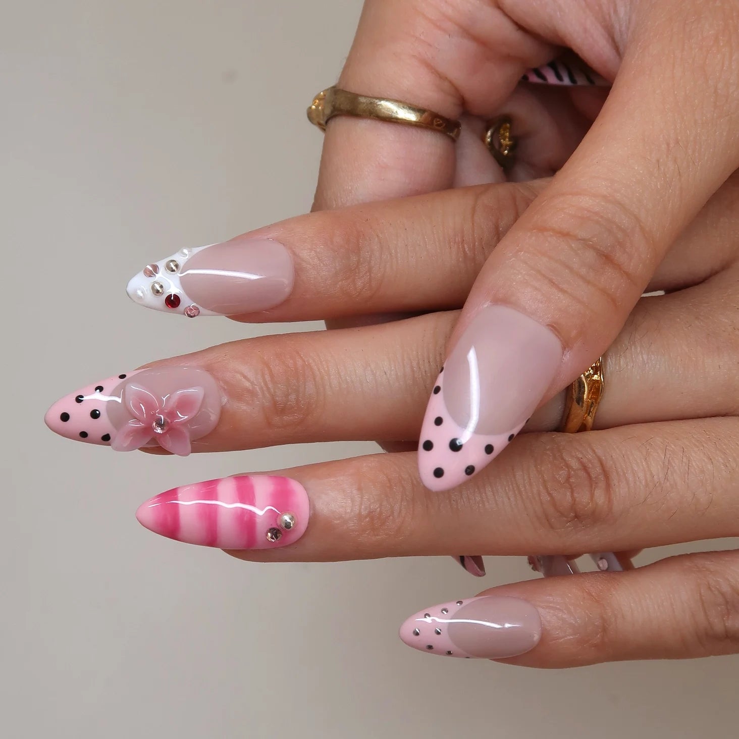 Candy Kiss - Ersa Nails Nude Pink PressOnNails