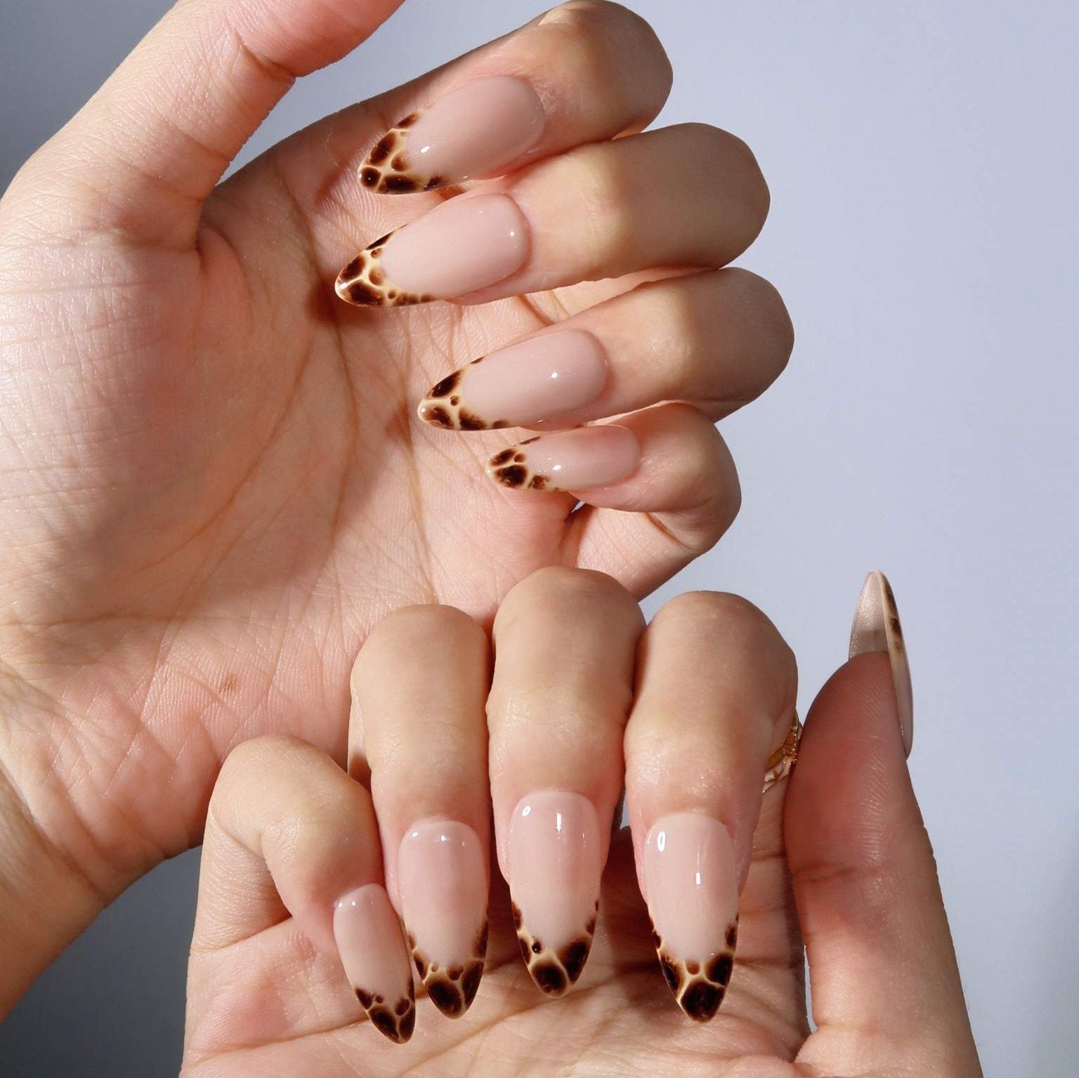 Caramel - Ersa Nails Nude Brown PressOnNails