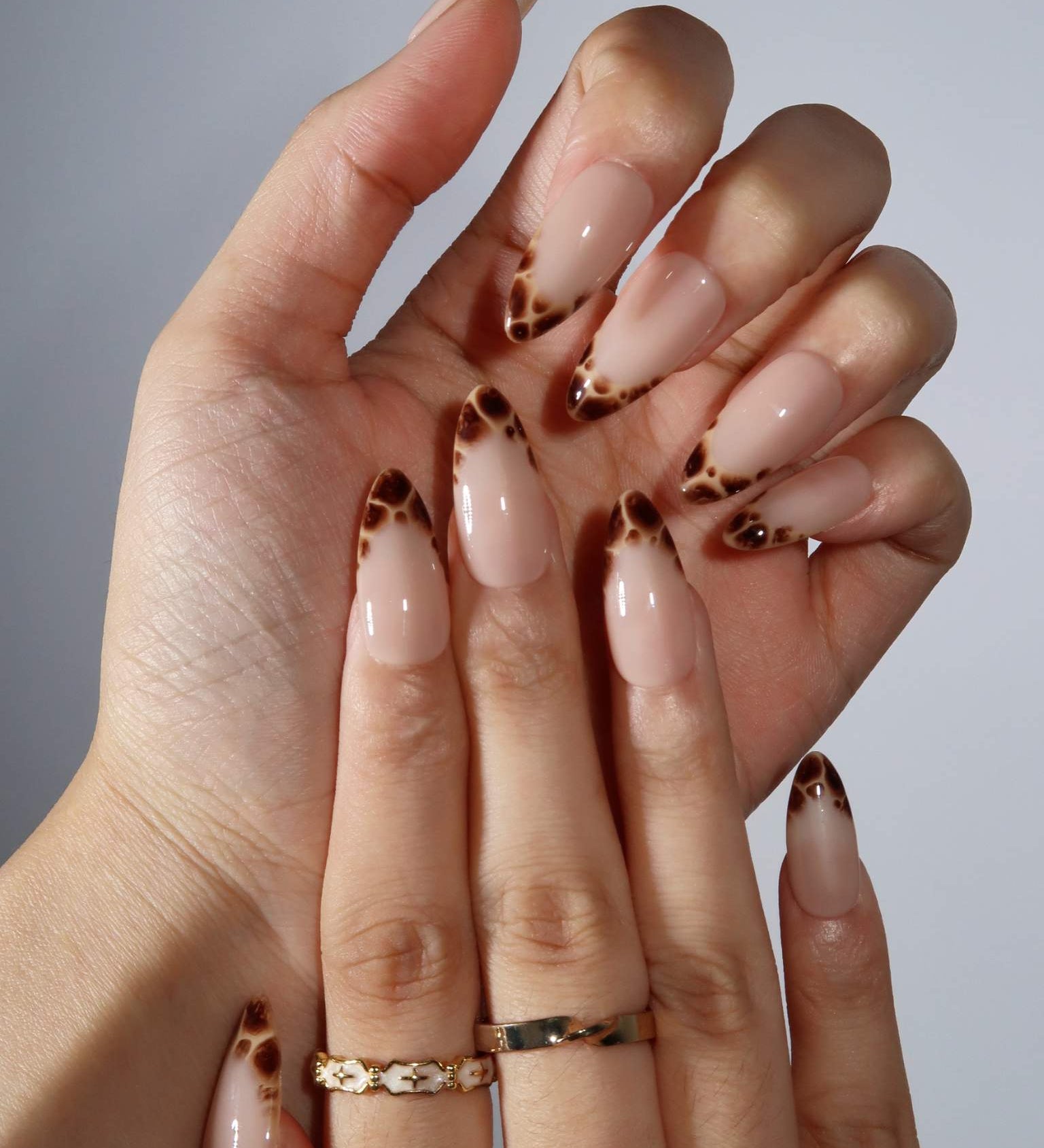 Caramel - Ersa Nails Nude Brown PressOnNails