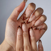 Caramel - Ersa Nails Nude Brown PressOnNails