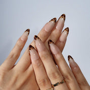 Caramel - Ersa Nails Nude Brown PressOnNails