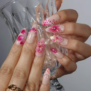 Charming Petals - Ersa Nails Nude Pink PressOnNails