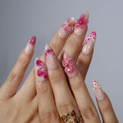 Charming Petals - Ersa Nails Nude Pink PressOnNails