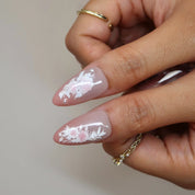 Chérie - Ersa Nails Pink White PressOnNails