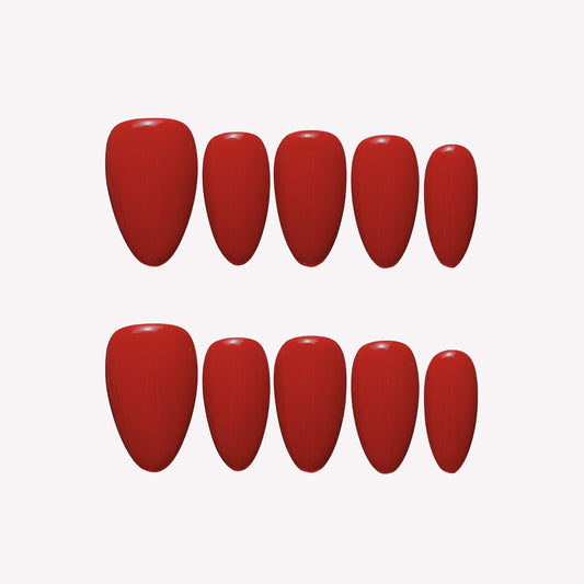 Cherry Pop- Ersa Nails Red PressOnNails
