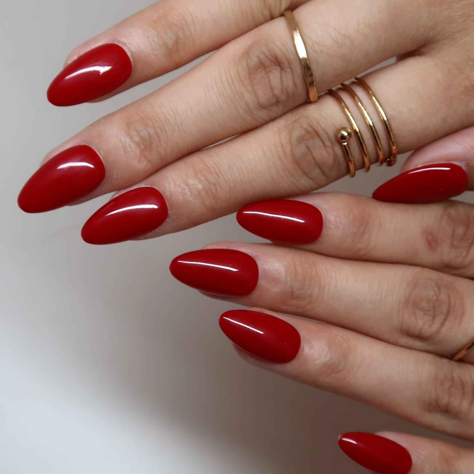 Cherry Pop- Ersa Nails Red PressOnNails