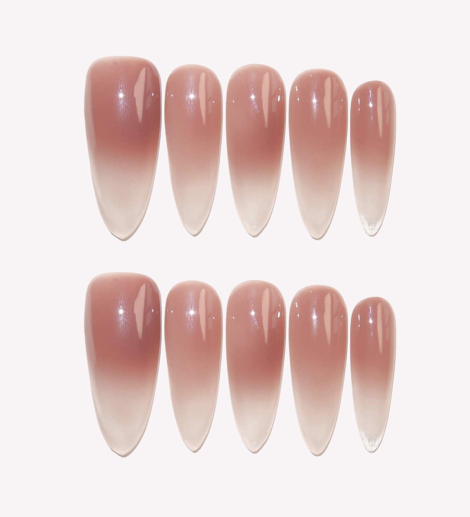 Chocolate Milk - Ersa Nails Brown Nude PressOnNails