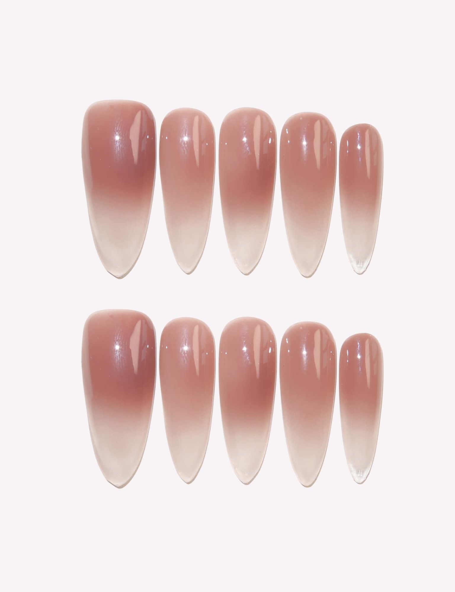 Chocolate Milk - Ersa Nails Brown Nude PressOnNails