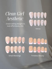 Clean Girl - ErsaNails PressOnNails