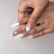 Clean & Soft - Ersa Nails Nude White PressOnNails