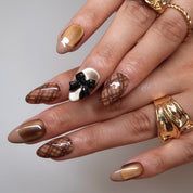 Coffee Break- Ersa Nails Brown PressOnNails