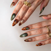 Crispy Air - Ersa Nails Jade Brown PressOnNails