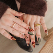Crispy Air - Ersa Nails Jade Brown PressOnNails