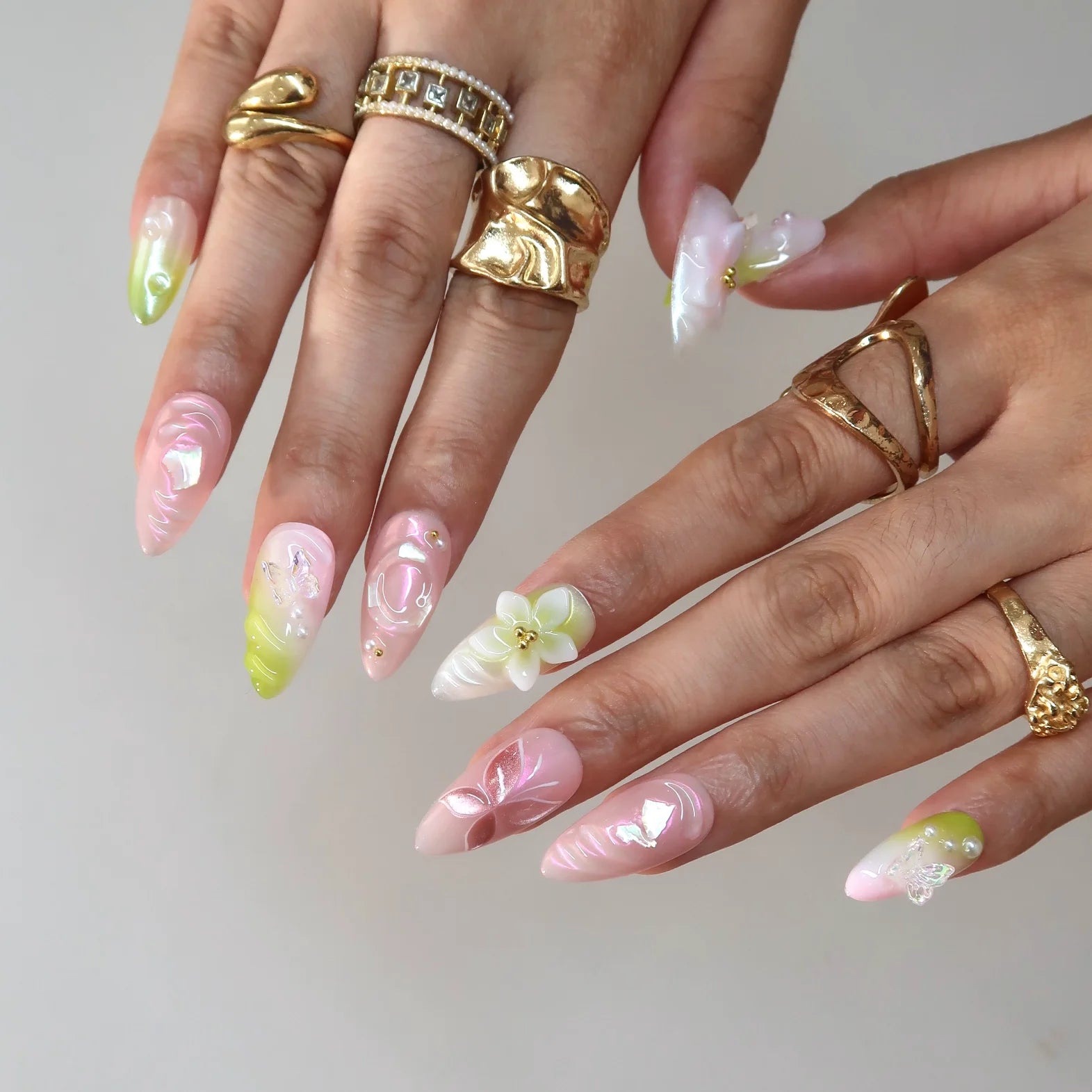 Daydreaming - Ersa Nails Jade Pink PressOnNails