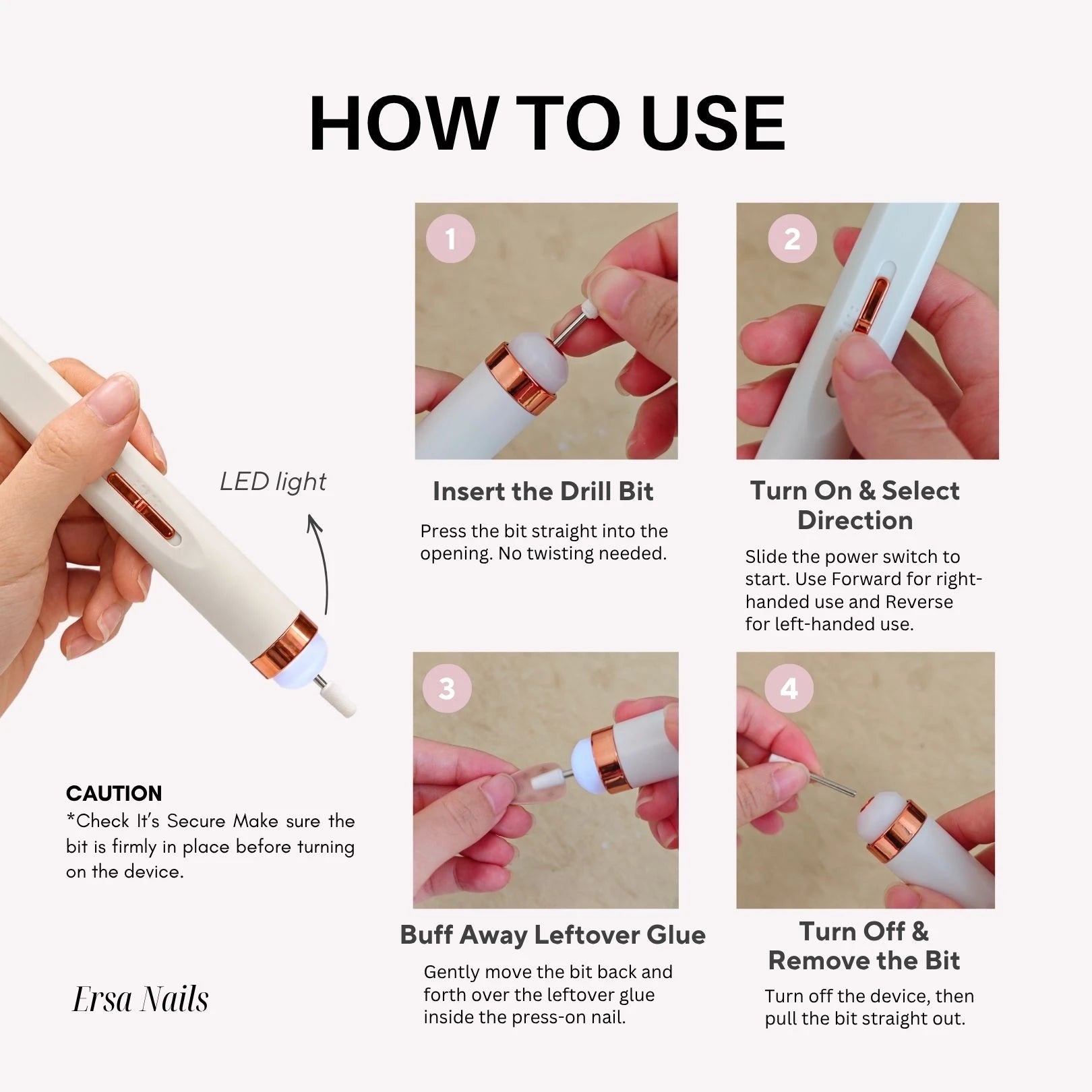 Electric Nail Drill Kit