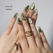 Ersa C04 - Peridot - Ersa Nails Jade  PressOnNails