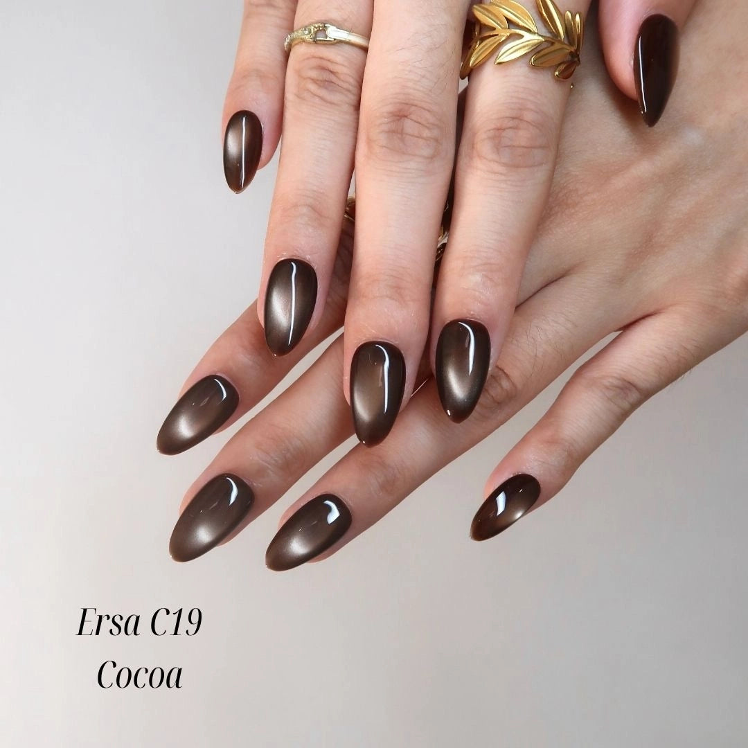 Ersa C19 - Cocoa - Ersa Nails Black PressOnNails