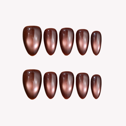 Ersa C20 - Merlot - Ersa Nails Brown PressOnNails