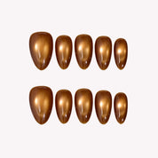 Ersa C17 - Amber - Ersa Nails Orange PressOnNails