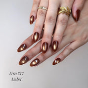 Ersa C17 - Amber - Ersa Nails Orange PressOnNails