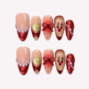 Eternal Eve - Ersa Nails Nude Red PressOnNails