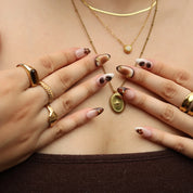 Expresso Martini - Ersa Nails Nude Brown PressOnNails