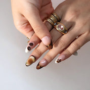 Expresso Martini - Ersa Nails Nude Brown PressOnNails